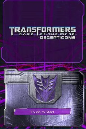 Transformers - Dark of the Moon - Autobots (USA) (En,Fr) screen shot title